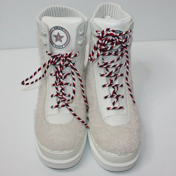 Christian Dior Hike Low Ankle White Boots size EU 40.5 / US 10.5 MSRP $1790 NEW - Picture 3 of 10